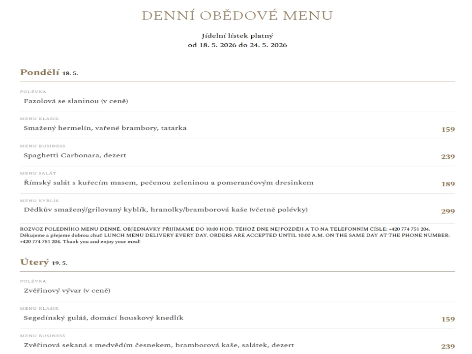 Denní menu z Menicka.cz